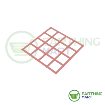 Lattice Copper Earth Mat by Earthing Mart.